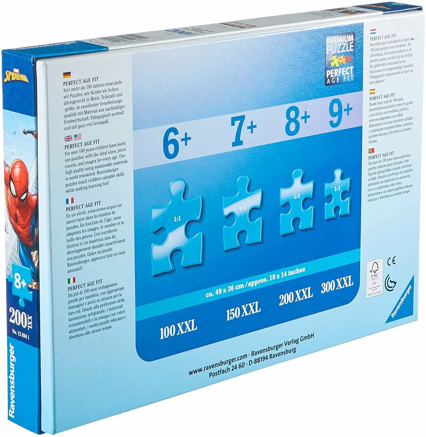 Spiderman - Die Macht der Spinne, 200 Stck. XXL