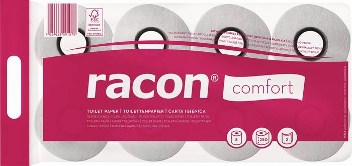 Toilettenpapier racon® 2-lagig RACON
