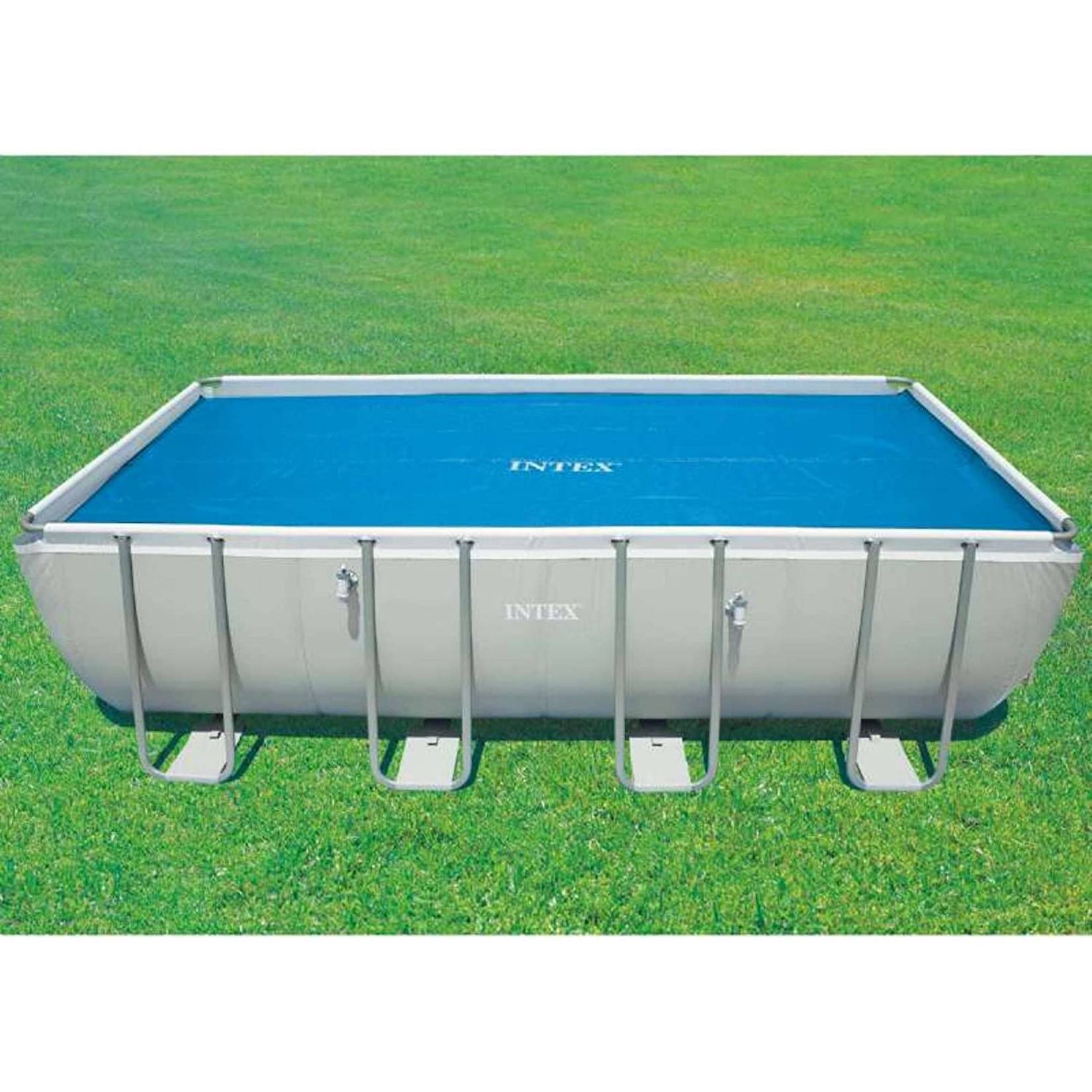 INTEX 28017 - Solarabdeckplane für Frame-Pools 732x366cm