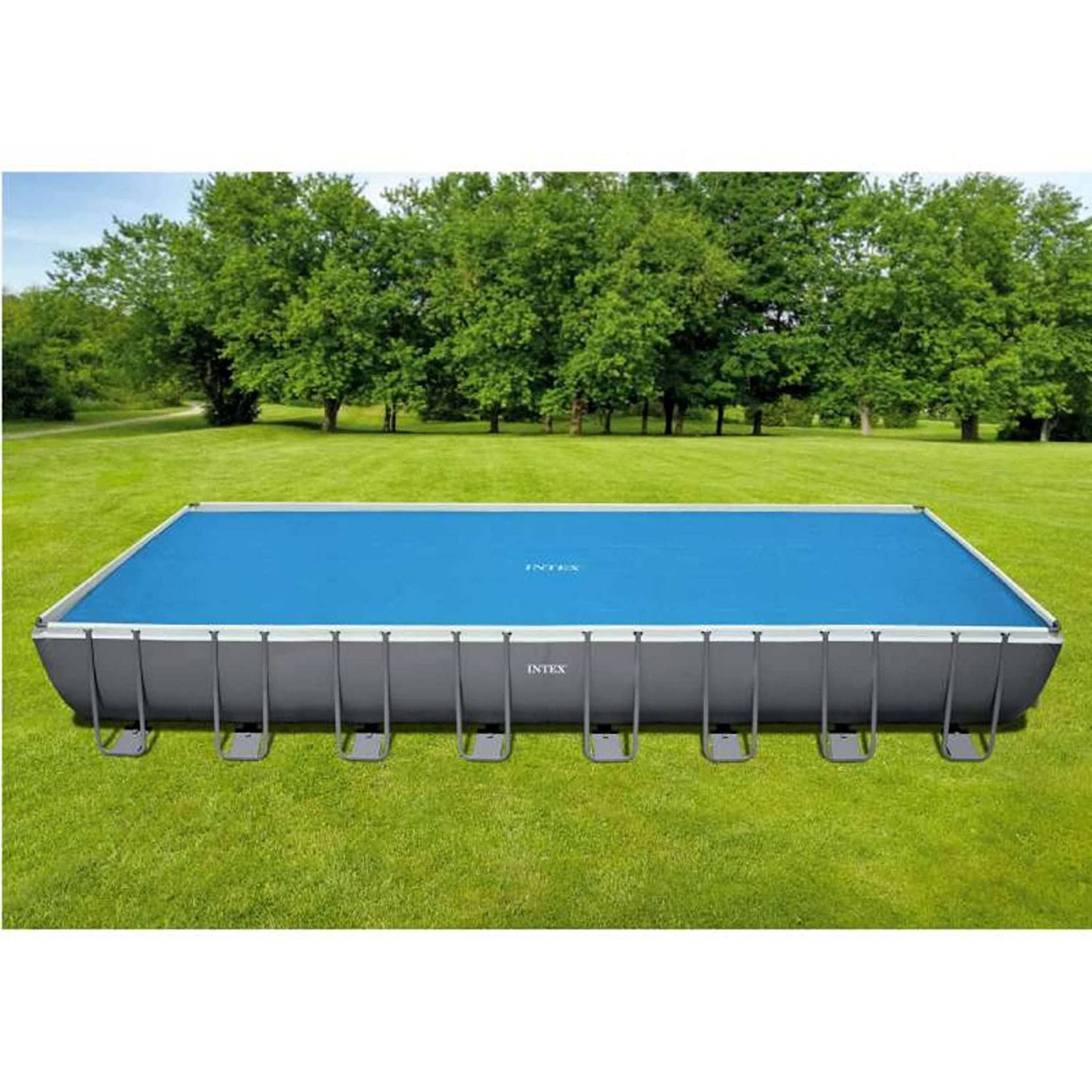 INTEX 28018 - Solarabdeckplane für Frame-Pools 975x488cm