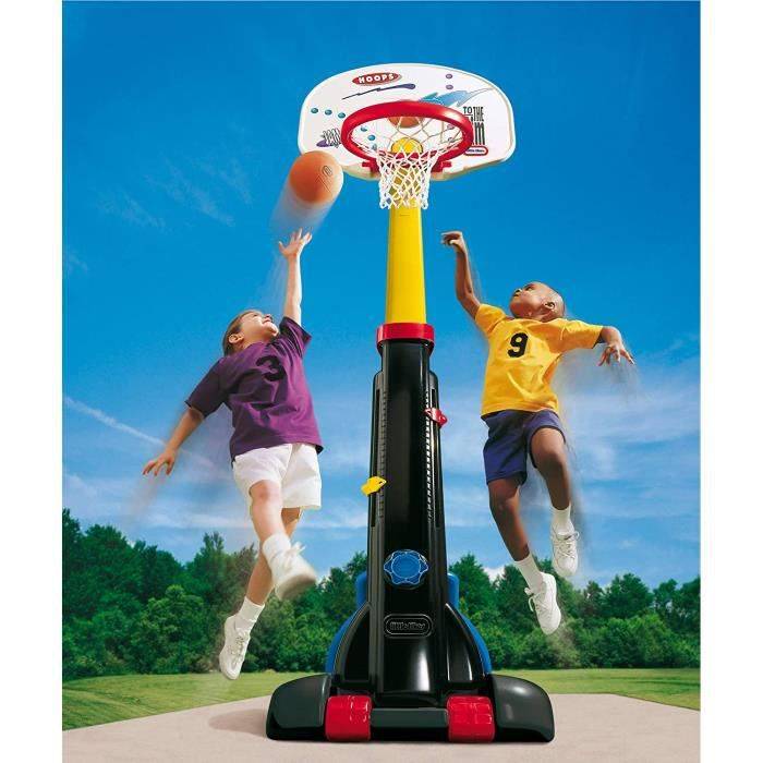 Little Tikes - Easy Store Verstellbarer Basketballkorb - mit 1 Juniorball - 12 Monate und +