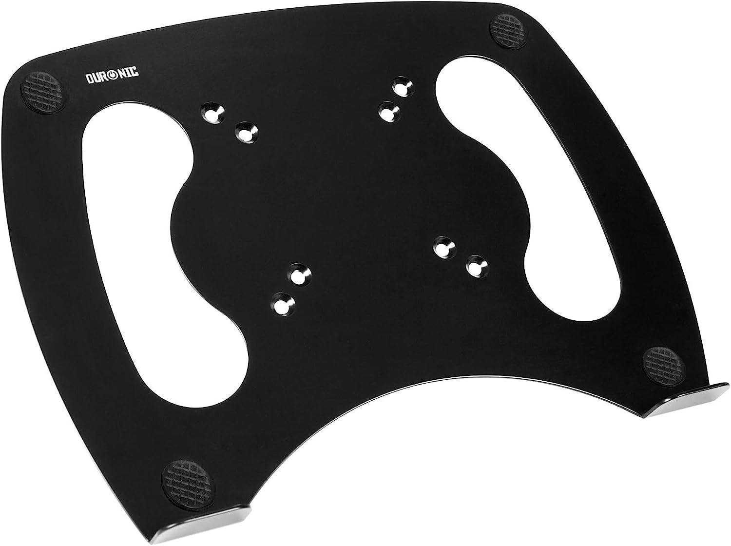 Duronic DML2 Laptophalterung - Fläche 32x24,2cm - Belastbarkeit 8kg - Laptopständer für Monitorhalter - VESA Standard