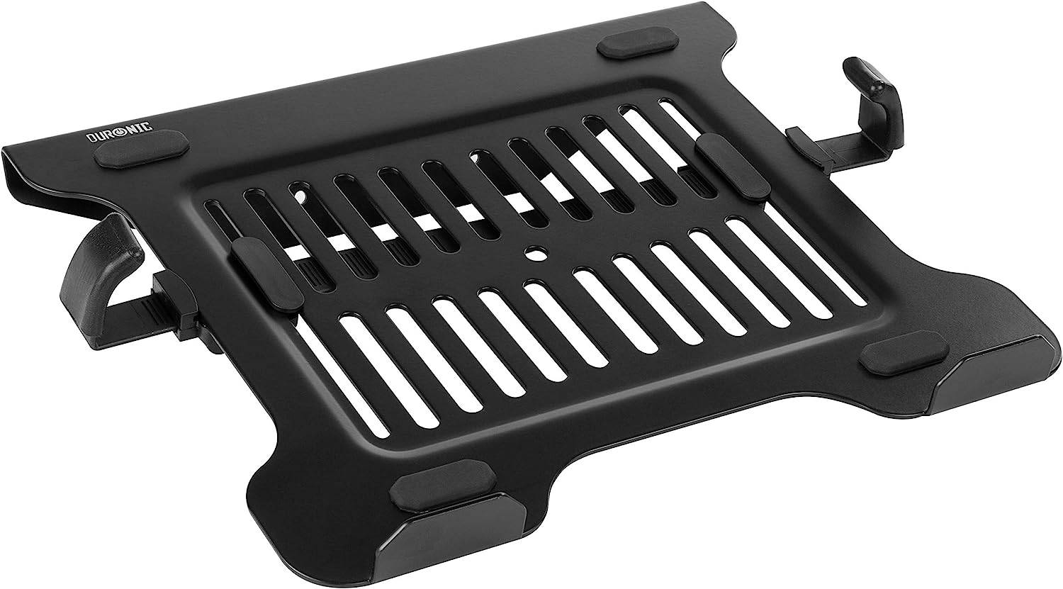 Duronic DML7 Laptophalterung - Fläche 30x25cm - Belastbarkeit 5kg - Laptopständer für Monitorhalter - VESA Standard
