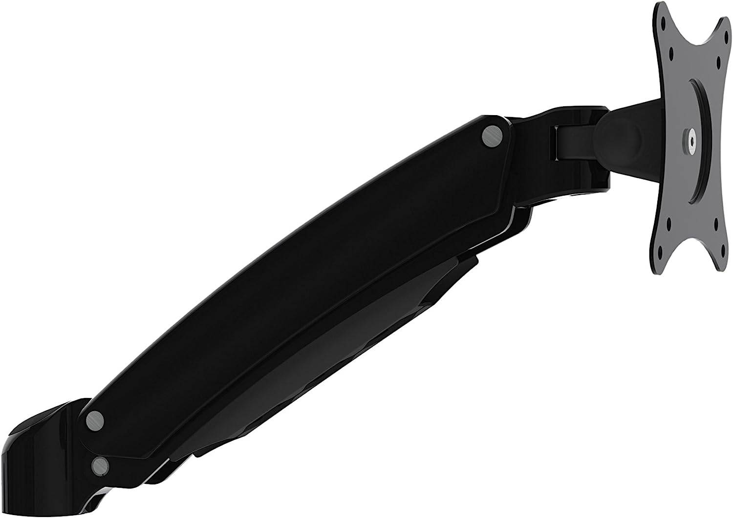 Duronic DML5S1 Monitorarm - Kompatibel mit DM55 Monitorhalterung - Vertikale On-The-Fly-Einstellung - Federarm