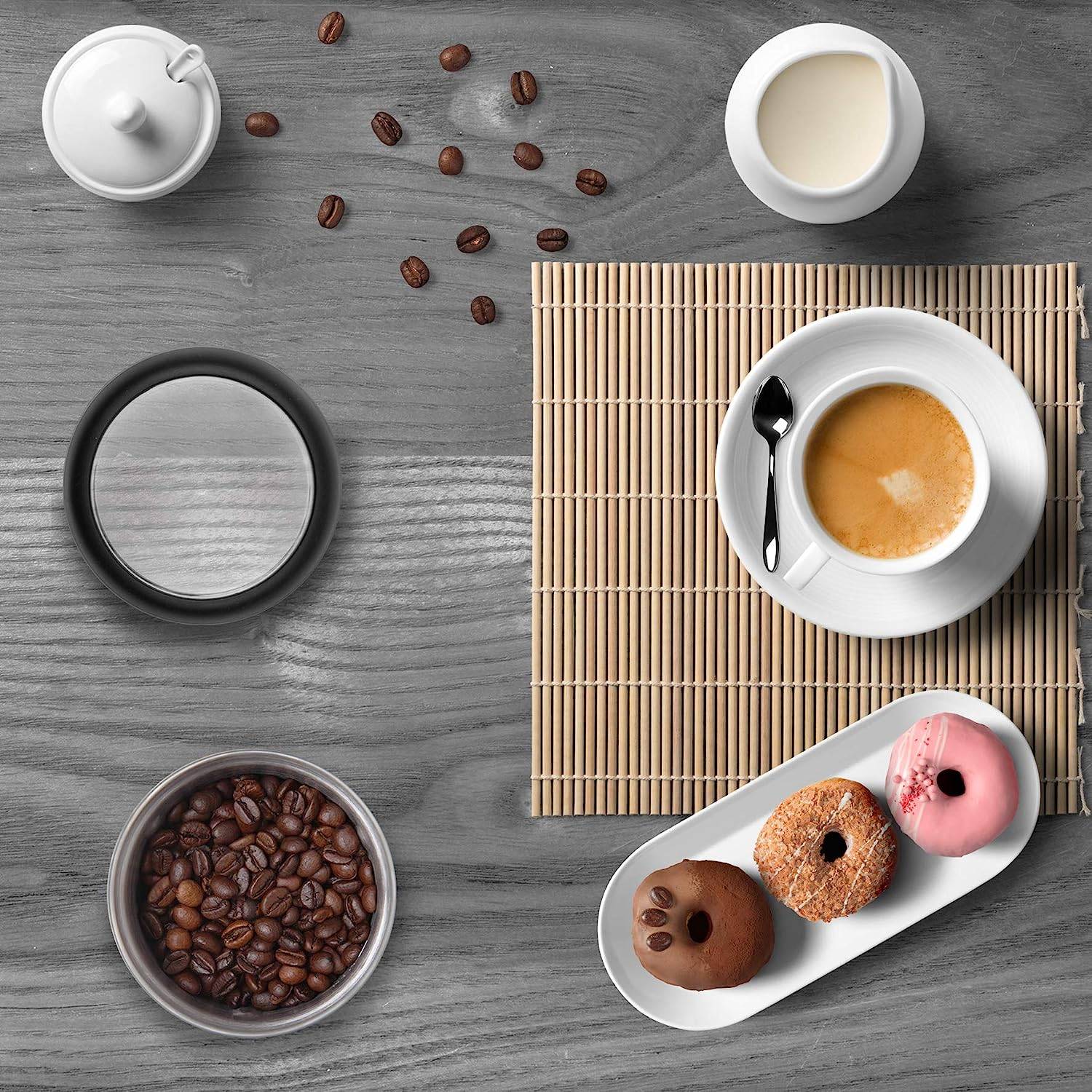 Duronic CG250 Kaffeemühle/elektrische Gewürzmühle - abnehmbarer Behälter – 75g Fassungsvermögen – 250W – Edelstahlklinge