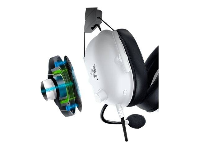 Razer BlackShark V2 X - White Special EditionHeadset - ohrumschließend -