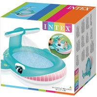 INTEX 57440NP - Planschbecken - Whale (201 x 196 x 91cm) INTEX 57440NP - Planschbecken - Whale (201 x 196 x 91cm)