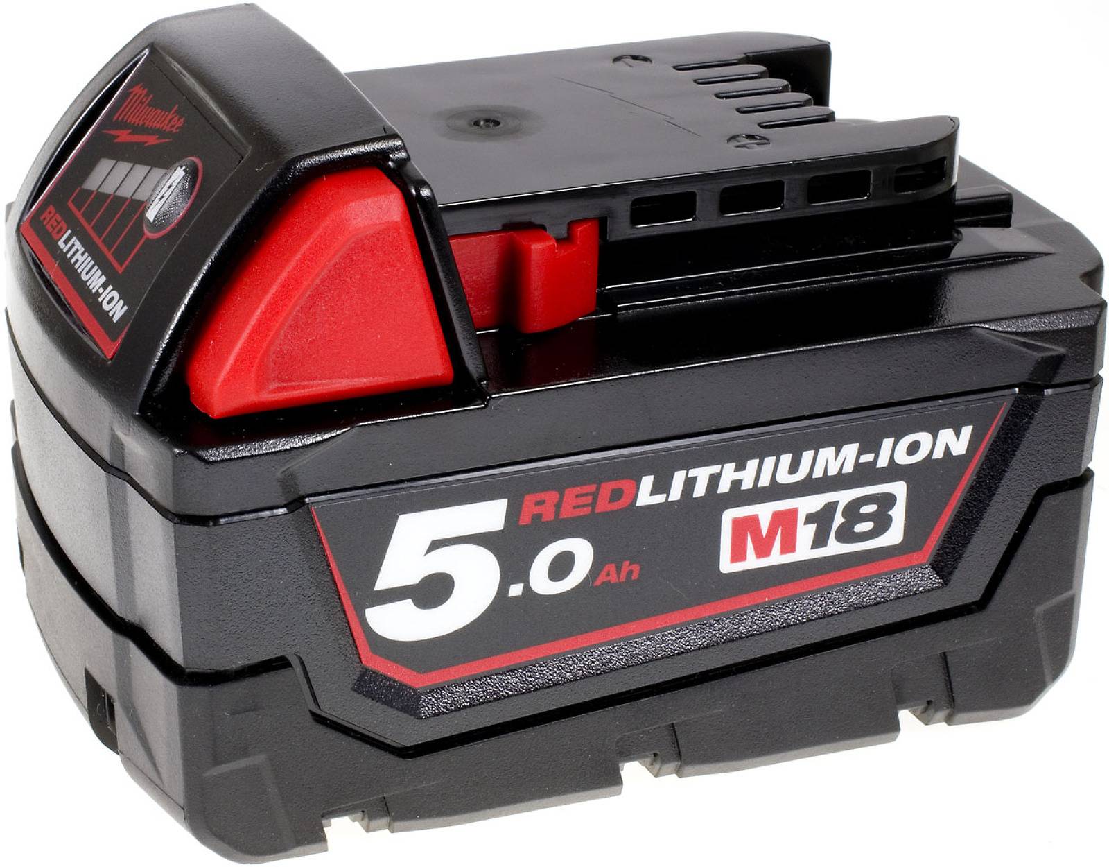 Akku für Flutstrahler Milwaukee M18HAL 5,0Ah Original, 18V, Li-Ion