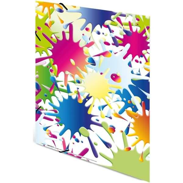 Sammelmappe A3 Karton Farbkleckse