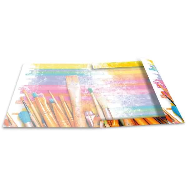 Sammelmappe A3 Karton Pinsel