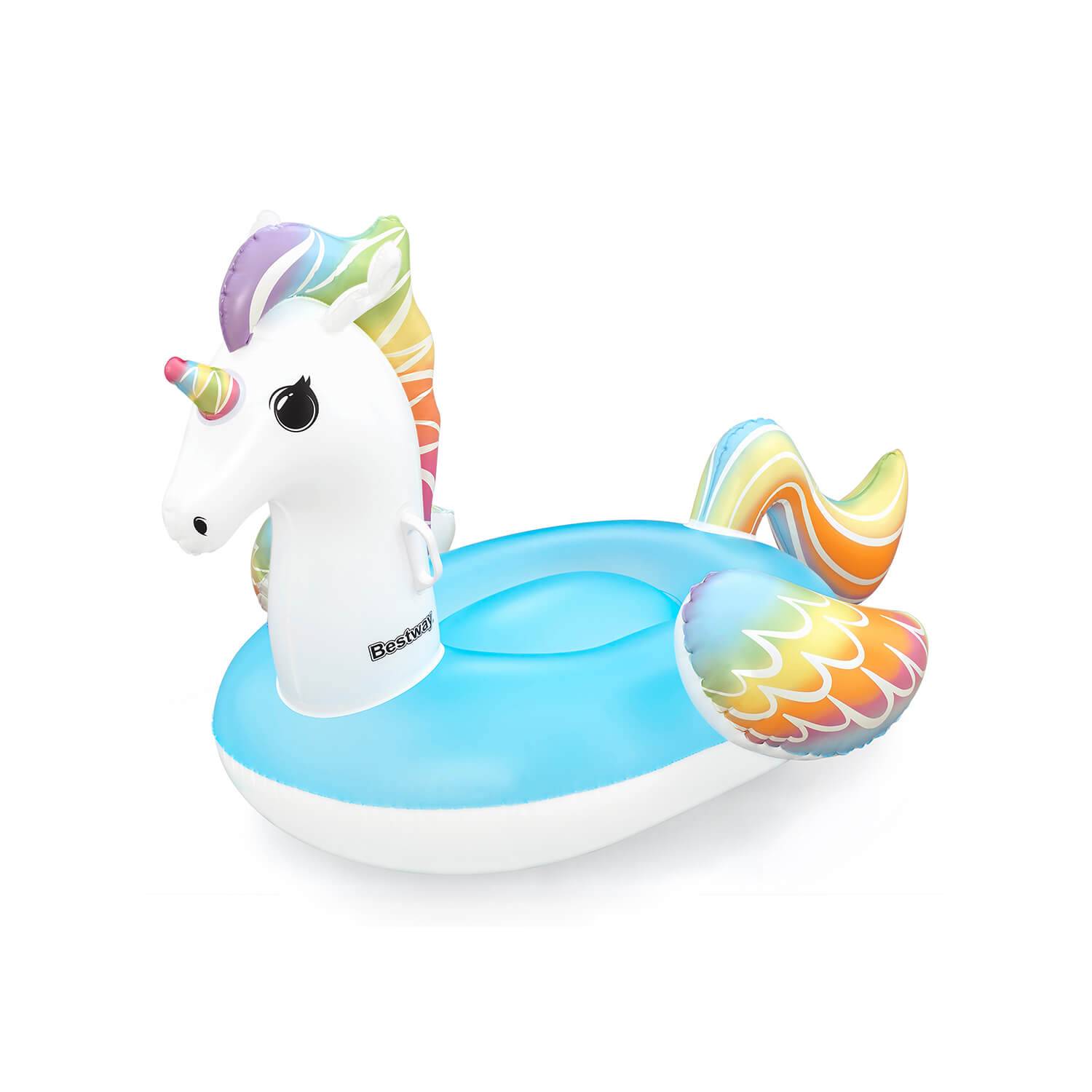 Bestway 41114 - Schwimmtier Fantasy Unicorn - 163 x 110 x 95 cm