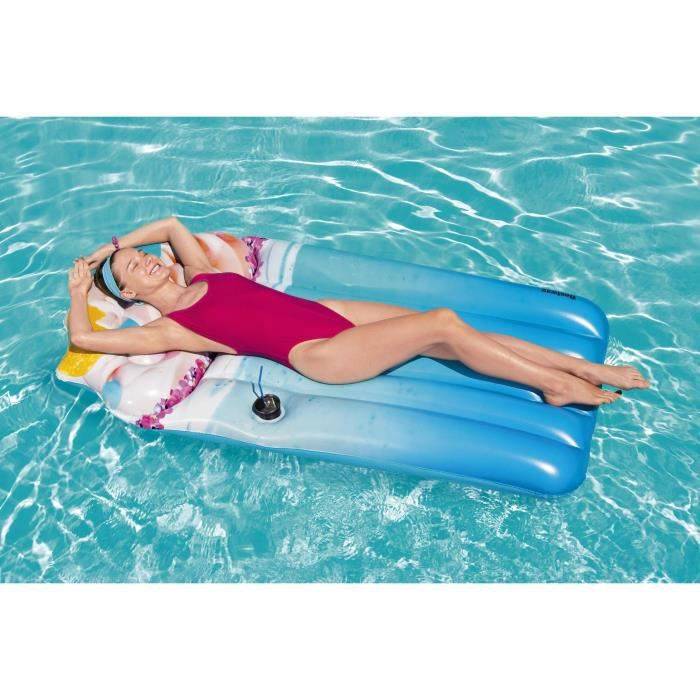 Magical Milkshake Einhorn Luftmatratze 185 x 98 cm