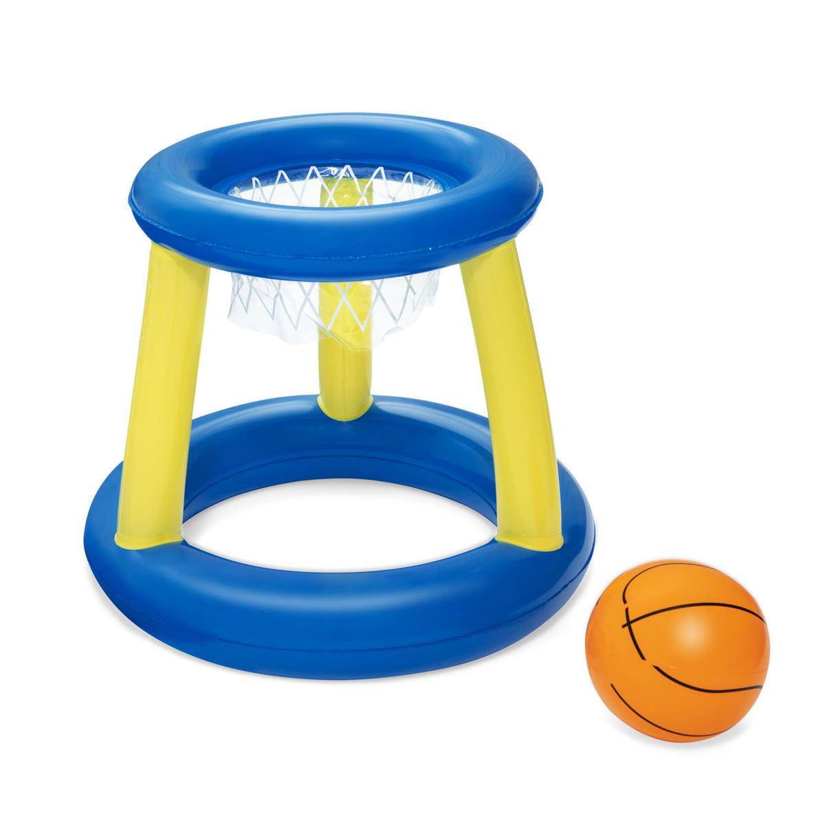 Bestway 52418 - Splash 'N' Hoop Schwimmendes Basketball-Set Ø 59 x 49 cm