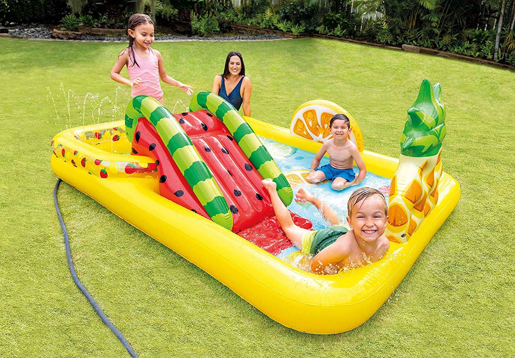INTEX 57158NP - Playcenter - Fun 'n Fruity (244 x191x91cm) Kinderplanschbecken Planschbecken