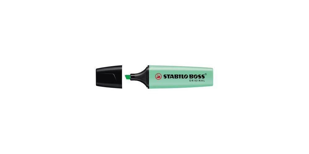 STABILO ® Textmarker BOSS® ORIGINAL Pastel 2-5mm pastellminzgrün