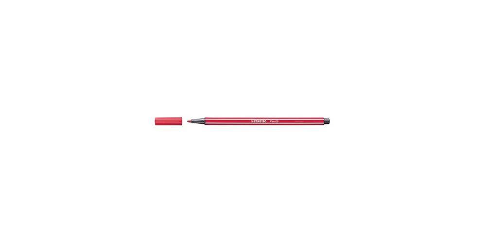 STABILO ® Fasermaler Pen 68 1mm dunkelrot nicht auswaschbar