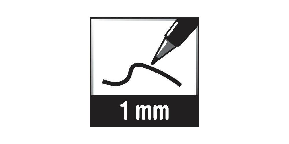 STABILO ® Fasermaler Pen 68 1mm ultramarinblau nicht auswaschbar