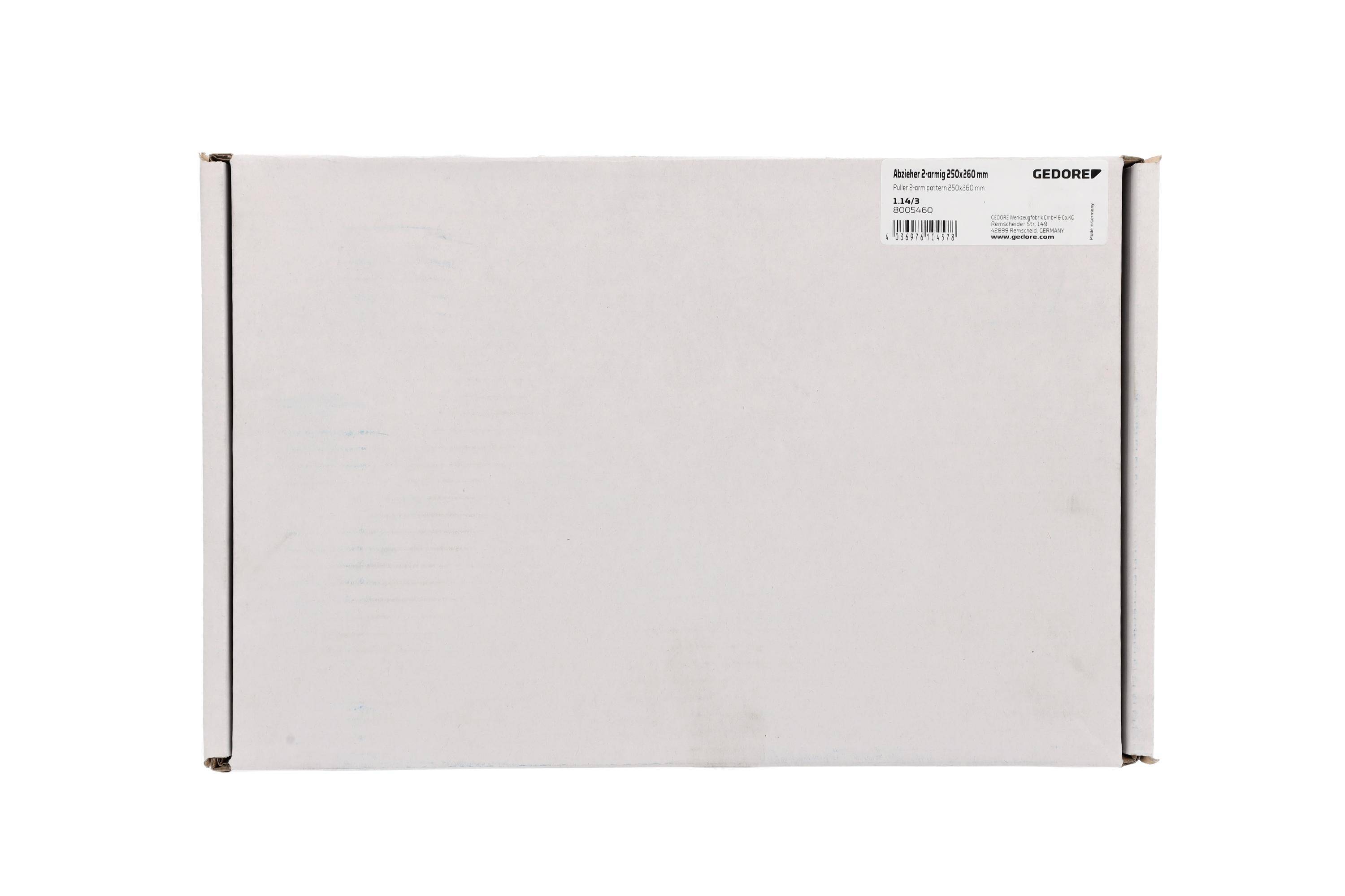 GEDORE 1.14/3 Abzieher 2-armig 250x260 mm