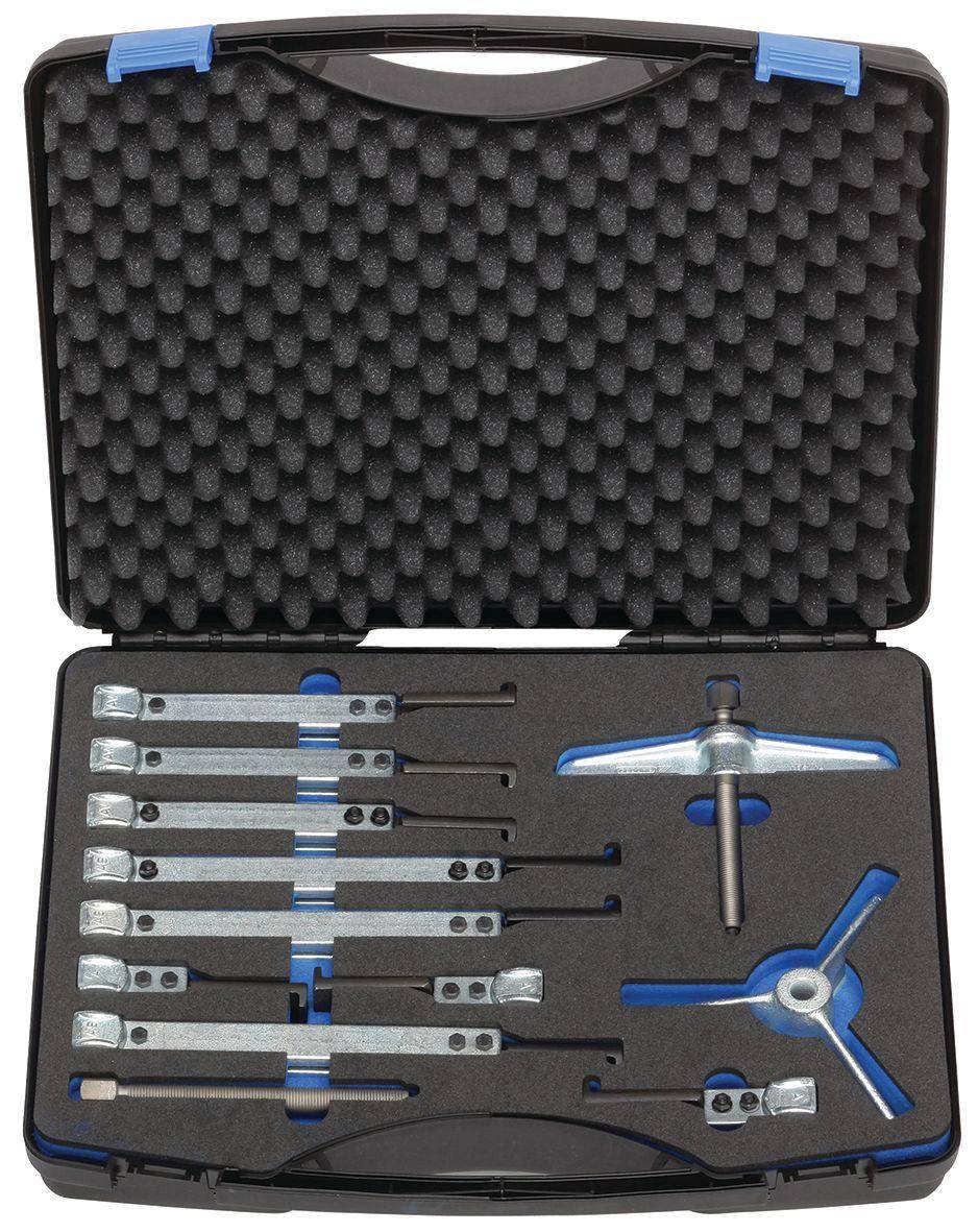 GEDORE 1.07/K Abzieher-Set mit 9 Haken, 130x100/200/250 mm