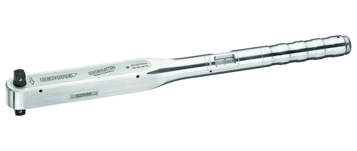 GEDORE Drehmomentschl.DREMOMETER BL A+S 1/2" 25-120Nm