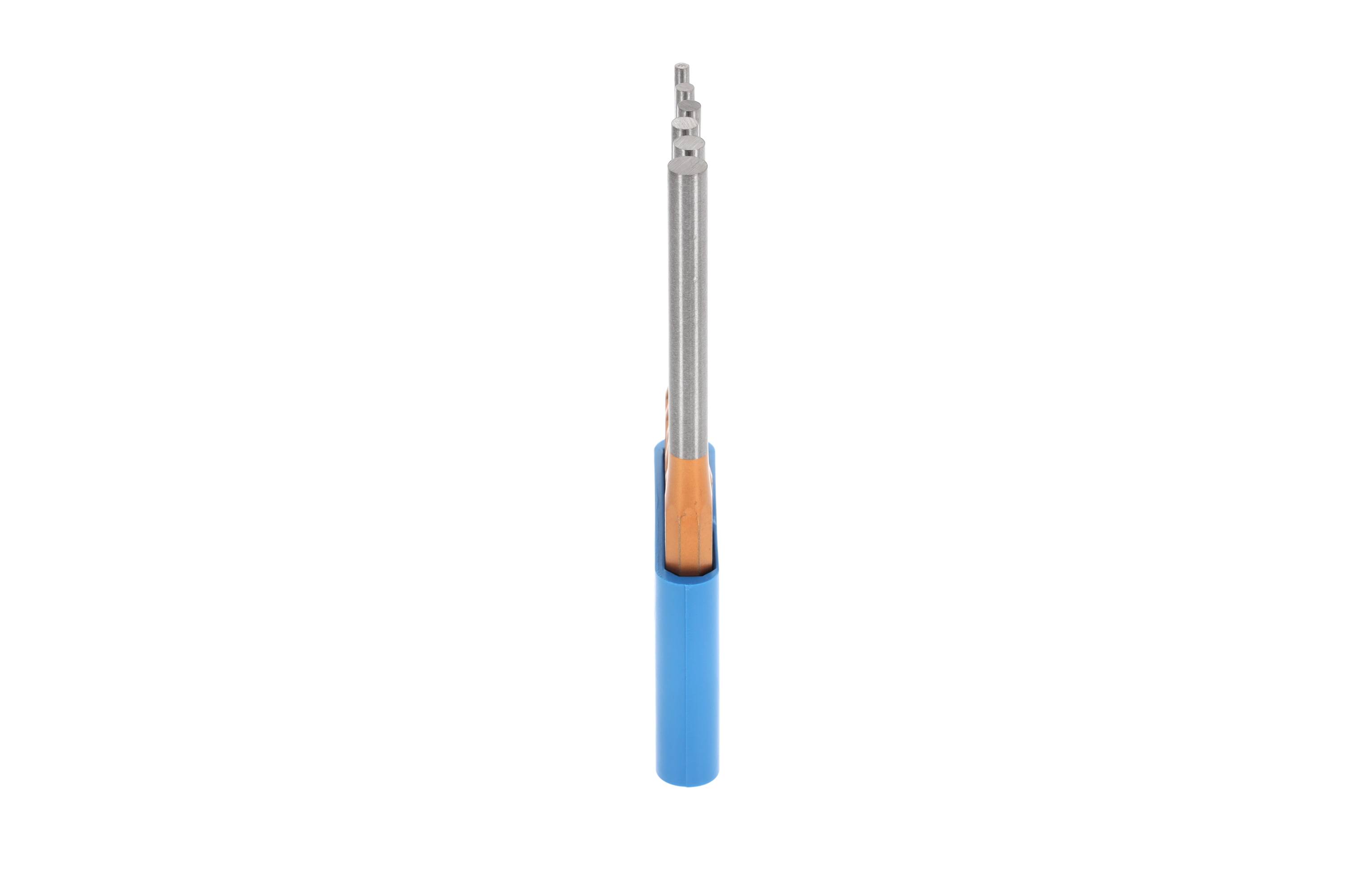 GEDORE Splinttreiber-Satz inkl. PVC-Halter, 6-teilig, 3 - 10 mm, lange Form, Stahl/Lackierung, Silbe
