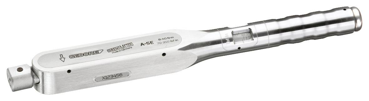 Gedore 8480-01 Drehmomentschlüssel DREMOMETER A-SE 9x12 8-40Nm