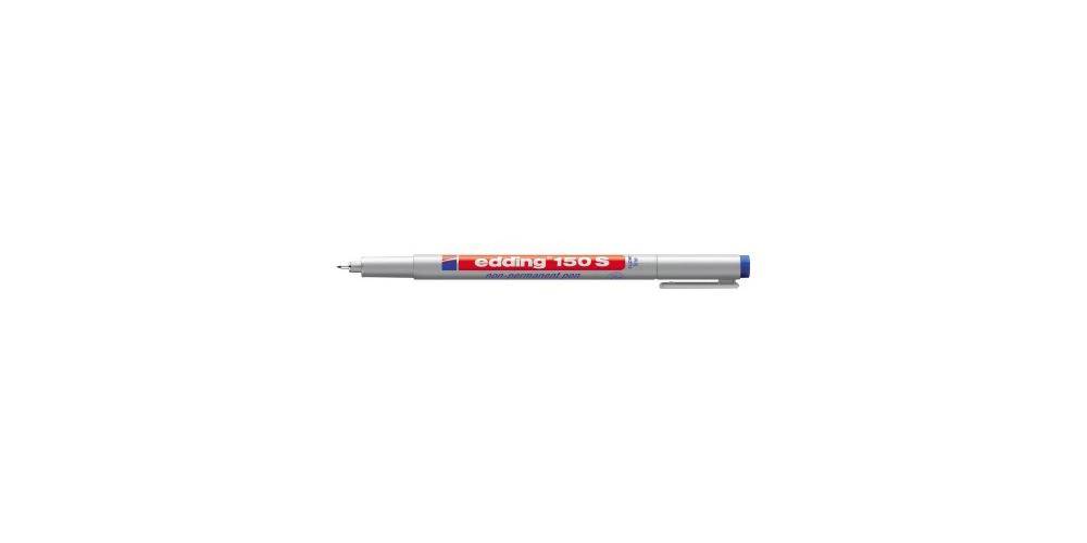 edding Folienstift 150 S 0,3mm blau nicht dokumentenecht