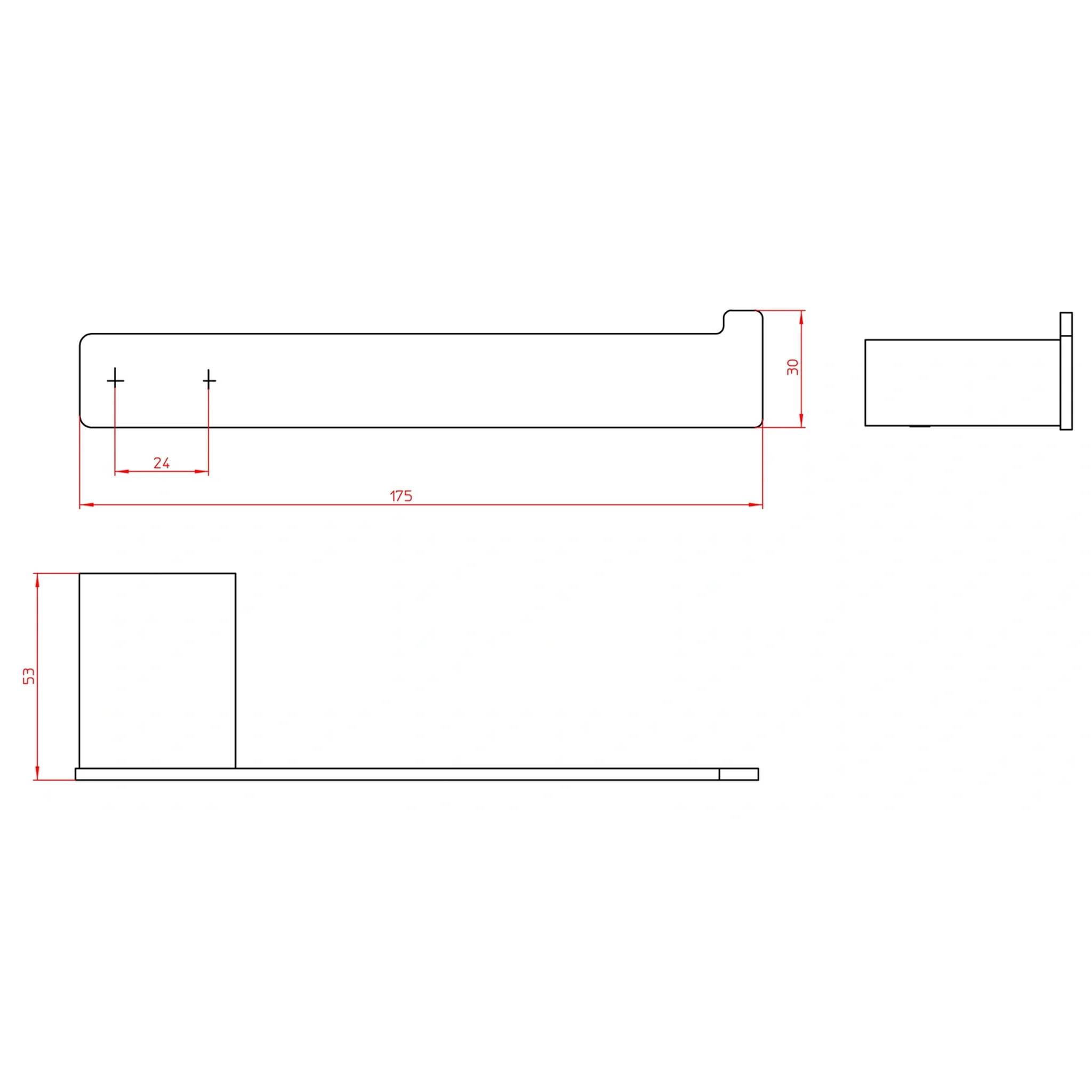 EMCO loft Reservepapierhalter, chrom, 1 Stk.