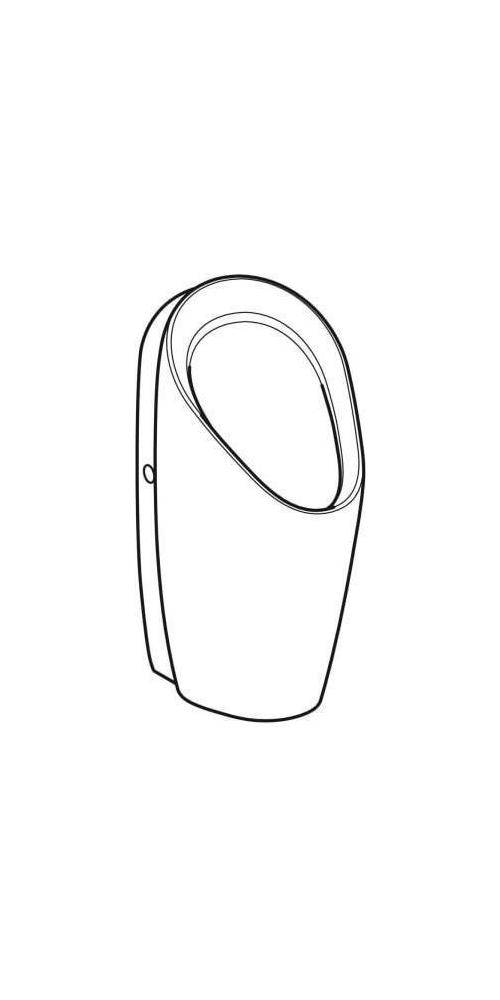 Geberit Urinal PREDA wasserlos