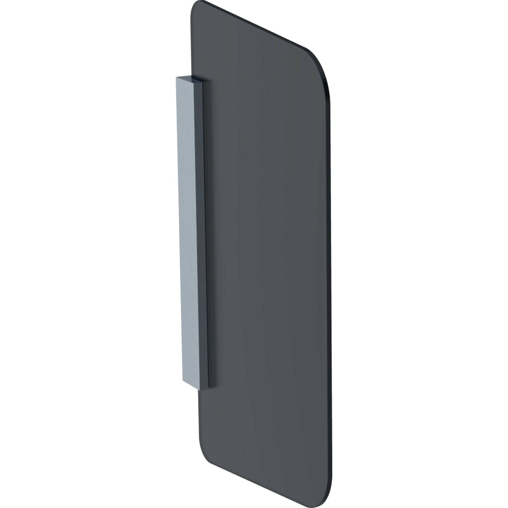Geberit Urinaltrennwand Glas grau satiniert RAL 7035, 1 Stk.