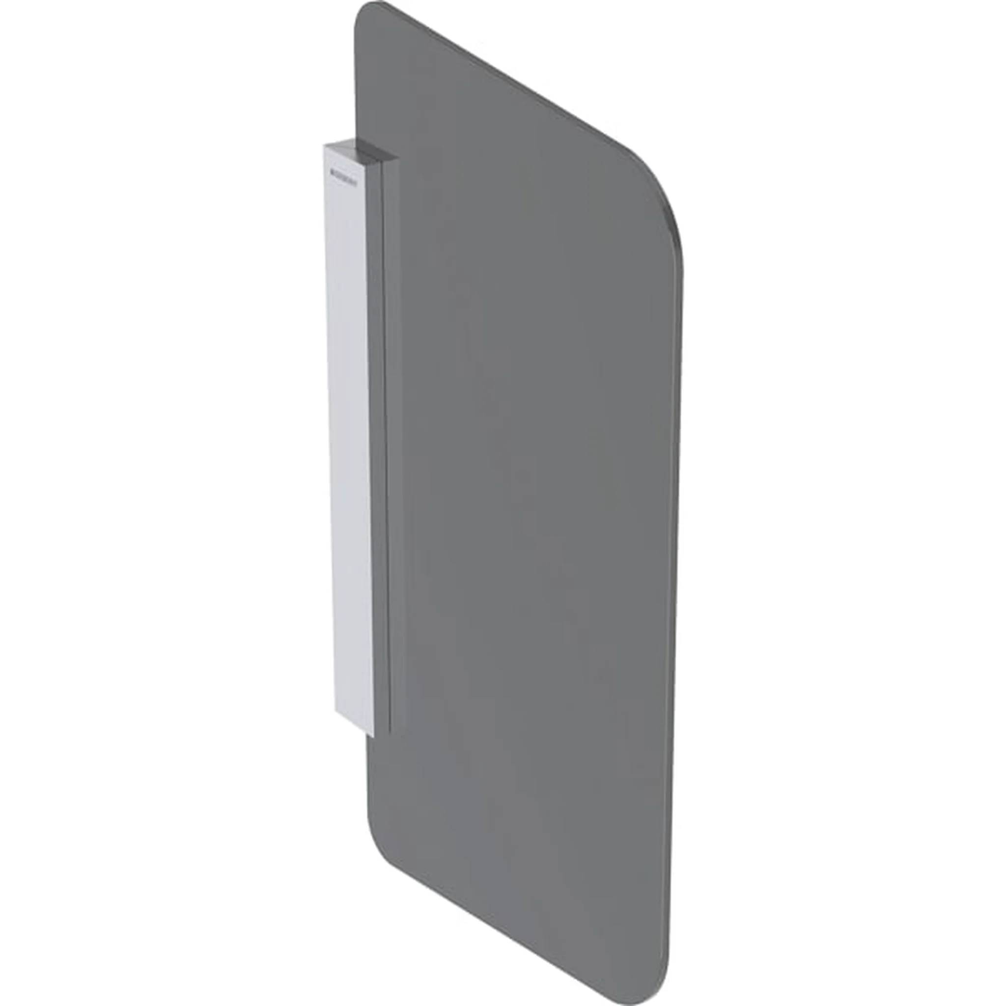 Geberit Urinaltrennwand Glas grau satiniert RAL 7035, 1 Stk.