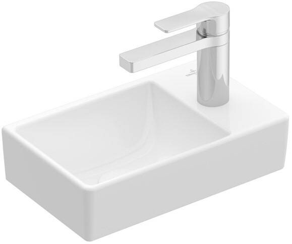 Villeroy & Boch V&B Handwaschbecken AVENTO 360x220mm Becken li HL re