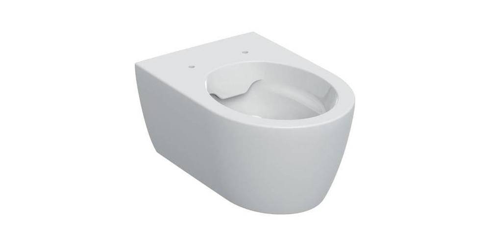 Geberit Wand-Tiefspül-WC iCon RIM geschlossene Form Tiefe 53cm weiß