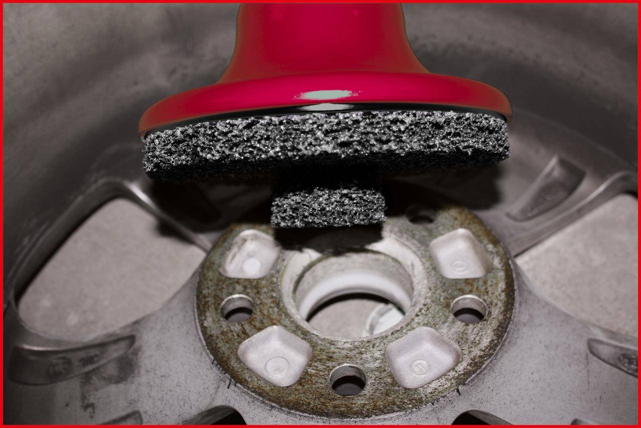 KS TOOLS Radnaben-Zentrierbohrungs-Schleifer-Satz Ø 160 mm, Innen-Ø