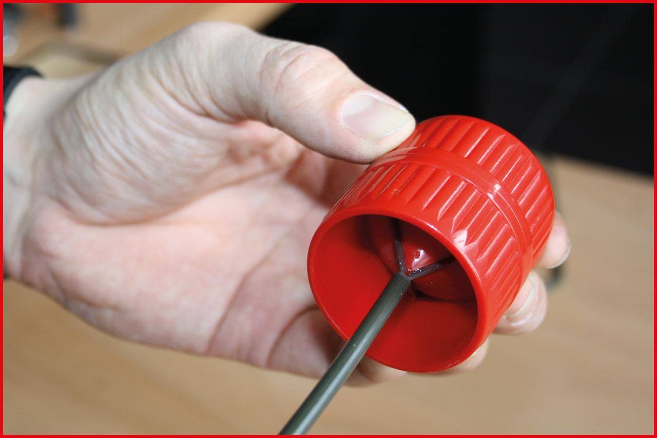 KS TOOLS Innen- und Außen-Entgrater, Kunststoff, 3-42mm