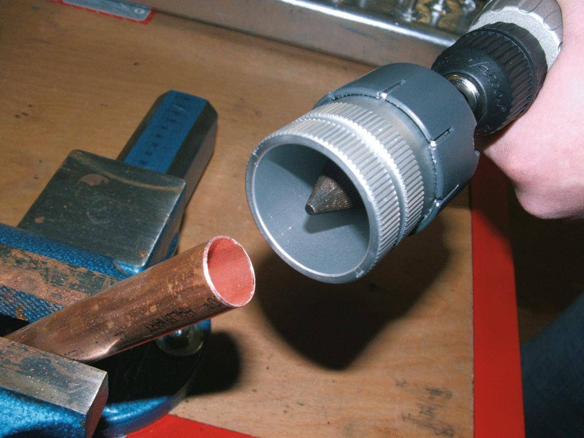 KS TOOLS Adapter für Rohr-Entgrater, 50mm