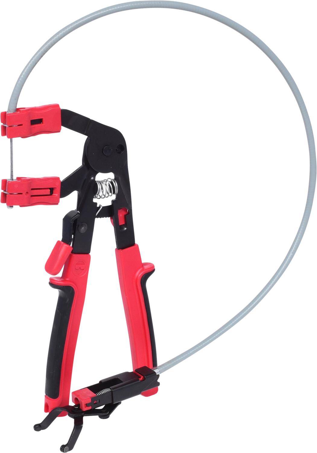 KS TOOLS Kraftstoffleitungs-Zange mit Bowdenzug fr Schnellkupplungen