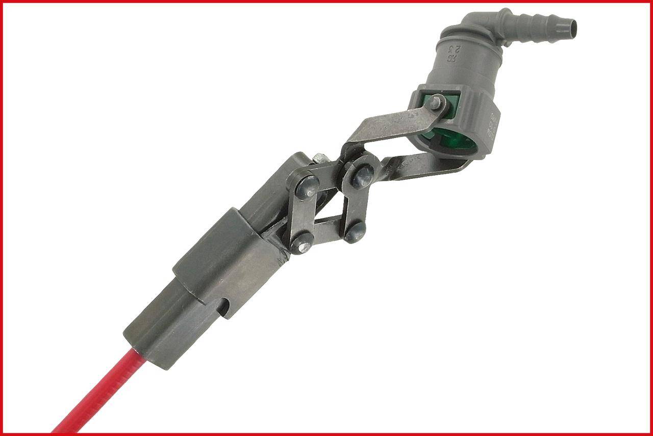 KS TOOLS Kraftstoffleitungs-Zange mit Bowdenzug fr Schnellkupplungen