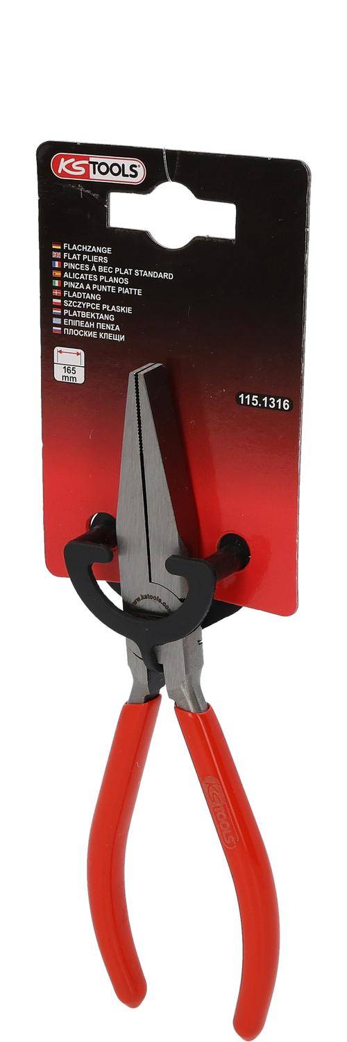 KS TOOLS Flachzange, 165mm