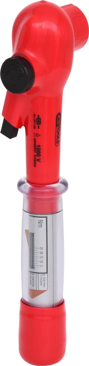 KS TOOLS 3/8'' Isolierter Drehmomentschlüssel, 2-27Nm (117.3805)
