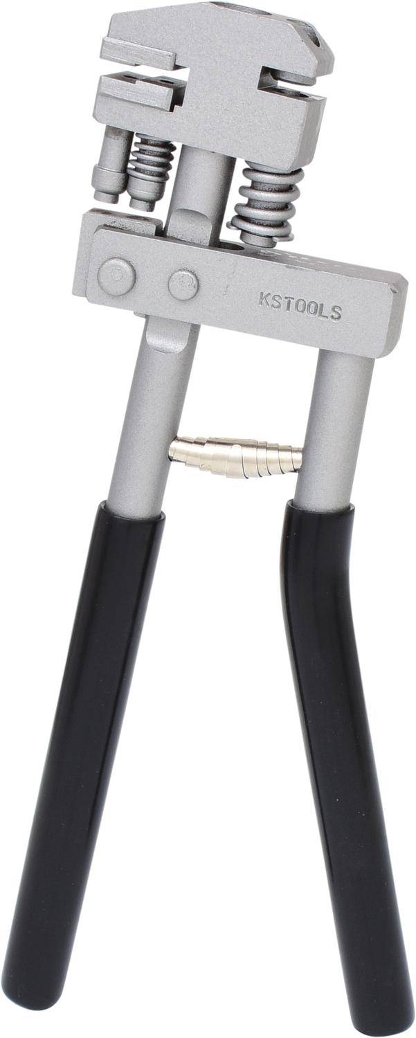 KS TOOLS Loch- und Absetzzange, 285mm