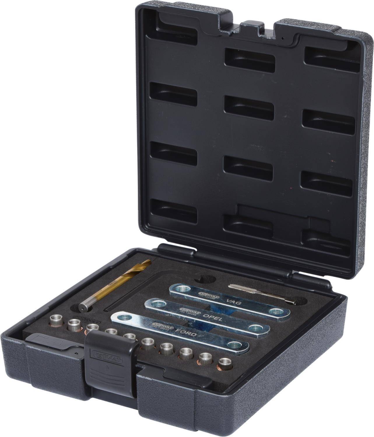 KS TOOLS Gewinde-Reparatursatz M9 x 1,25, 16-tlg