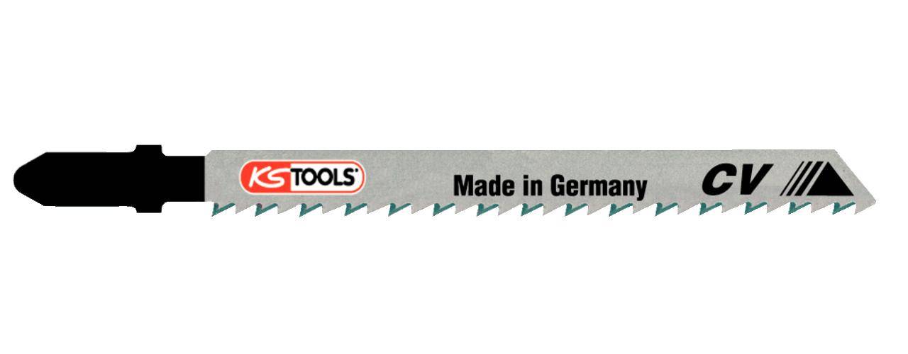 KS TOOLS Stichsgeblatt, CV, 100mm, 2,5mm, T101D, 5er Pack