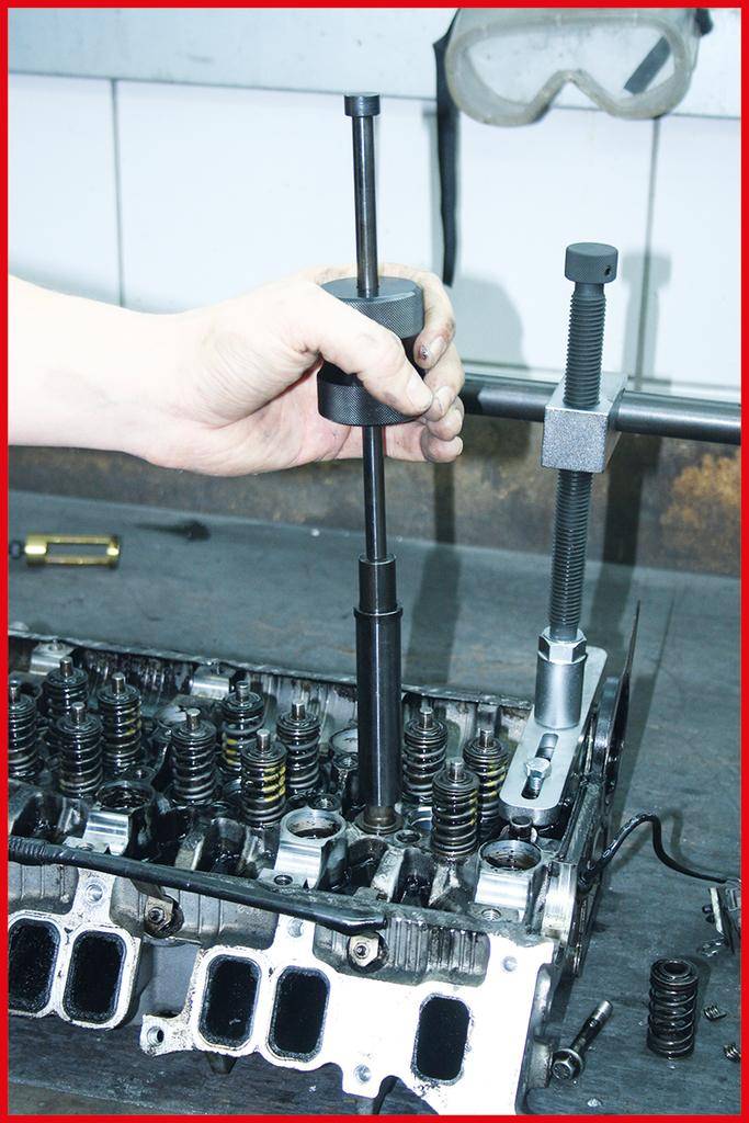 KS TOOLS Schlagauszieher fr Ventilschaft-Dichtringe