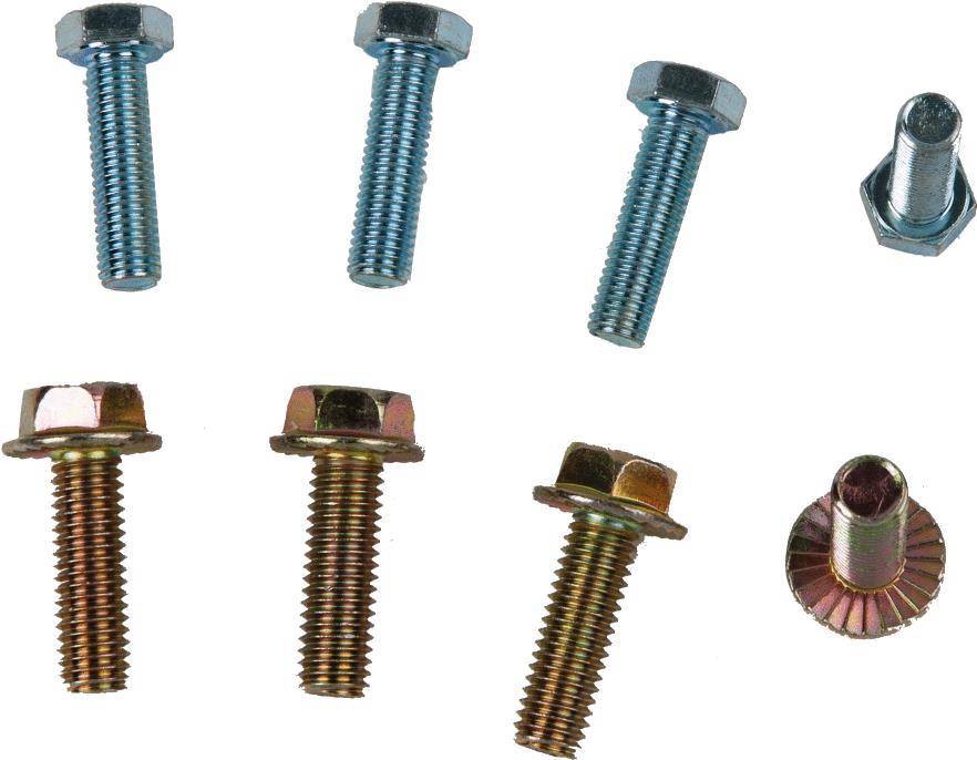 KS TOOLS Schraubensatz für Wangen, 8-tlg