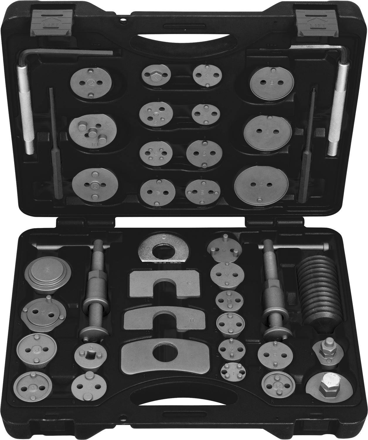 KS TOOLS Bremskolben-Rückstell-Werkzeug-Satz, 41-tlg