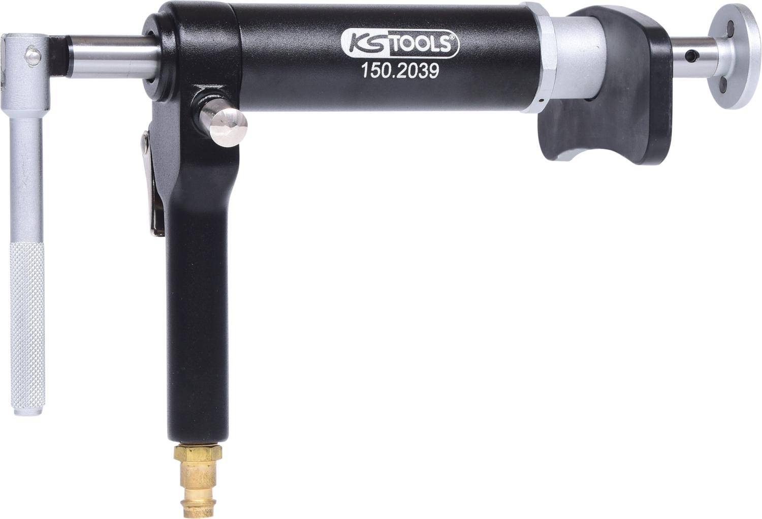 KS TOOLS Druckluftspindel fr Bremskolben-Adapter, 260mm