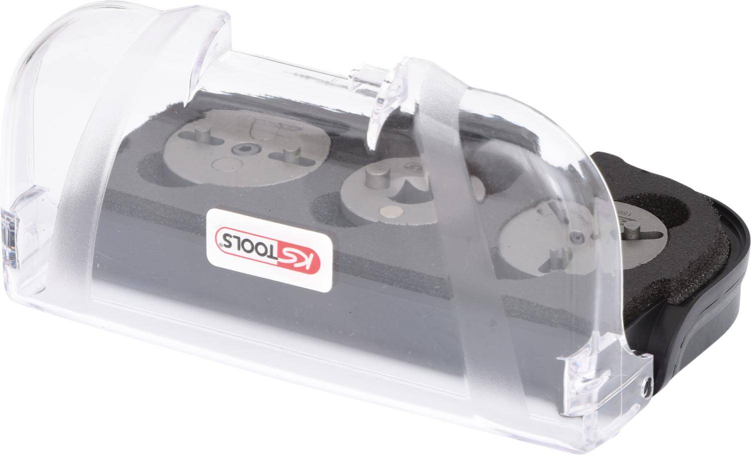 KS TOOLS Universal Bremskolben-Rückstell-Werkzeug-Adapter-Satz, 3-tlg