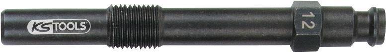 KS TOOLS Glühkerzen Adapter, M10x1,0 mit Außengewinde, Länge 83 mm (150.3673)