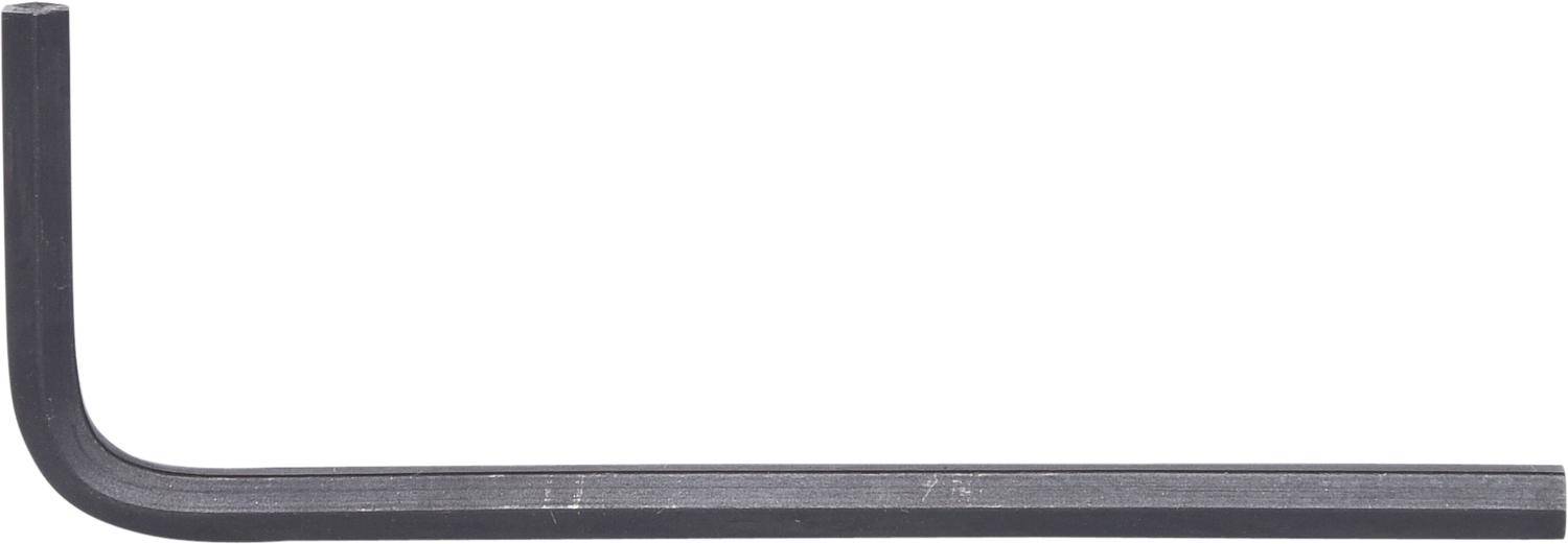 KS TOOLS Innensechskant-Winkelstiftschlssel phosphatiert, kurz, 3mm